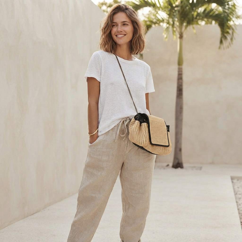 Martinie - Easygoing Drawstring Pants