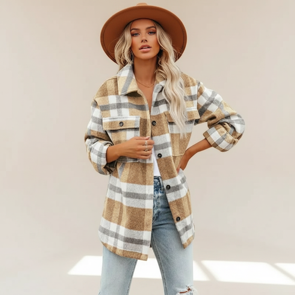 Mailys - Cozy Button Shirt