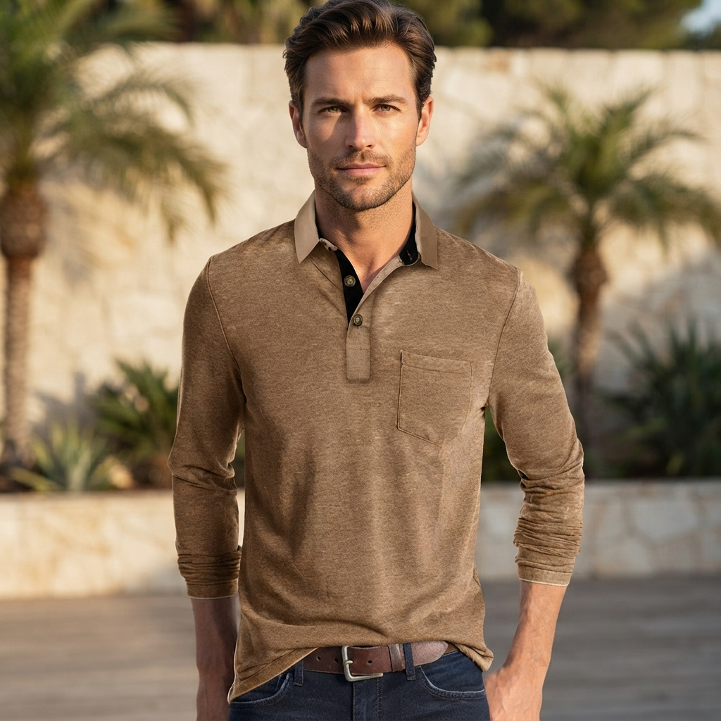 Randolf - Easygoing Pocket Polo Shirt