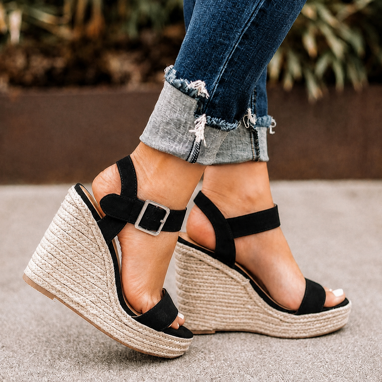 Laquita - Stylish Elevated Sandals