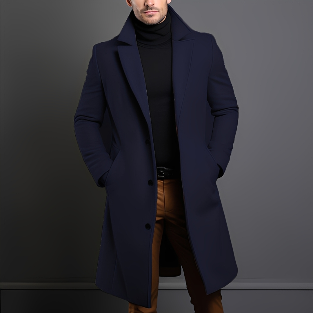 Kévin - Traditional and comfortable coat in extended length