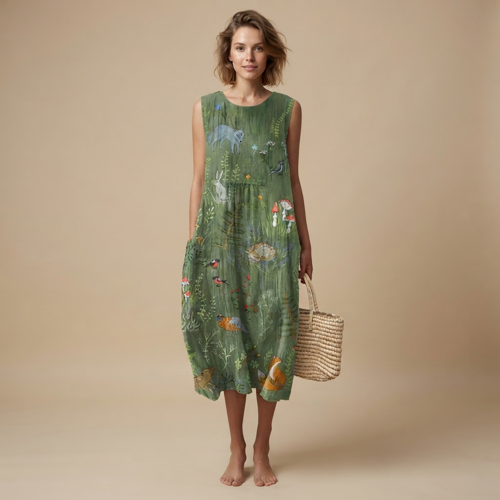 Elisa - Chic Sleeveless Dress