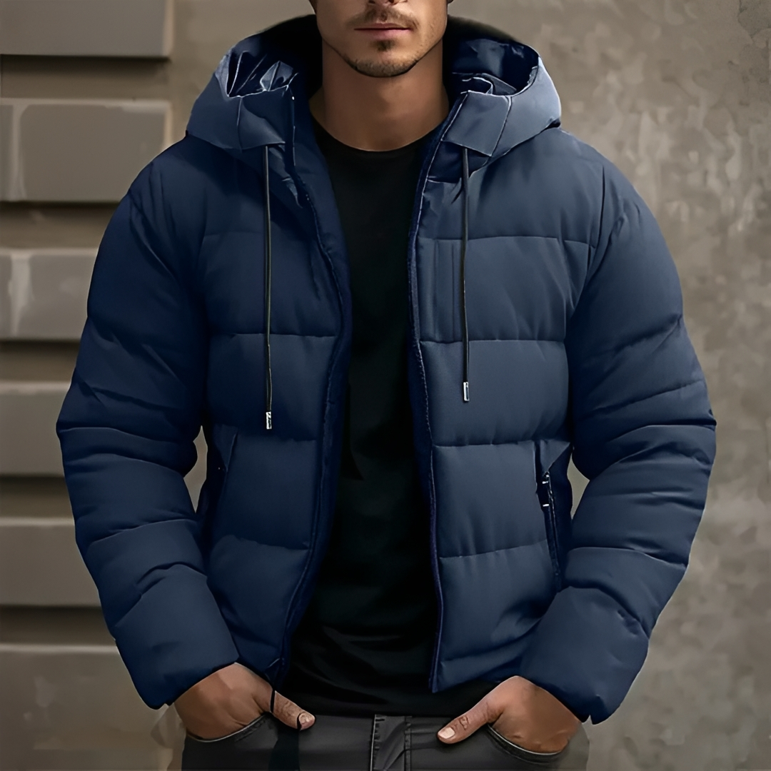 Aleser - Hooded Quilted Puffer Jacket