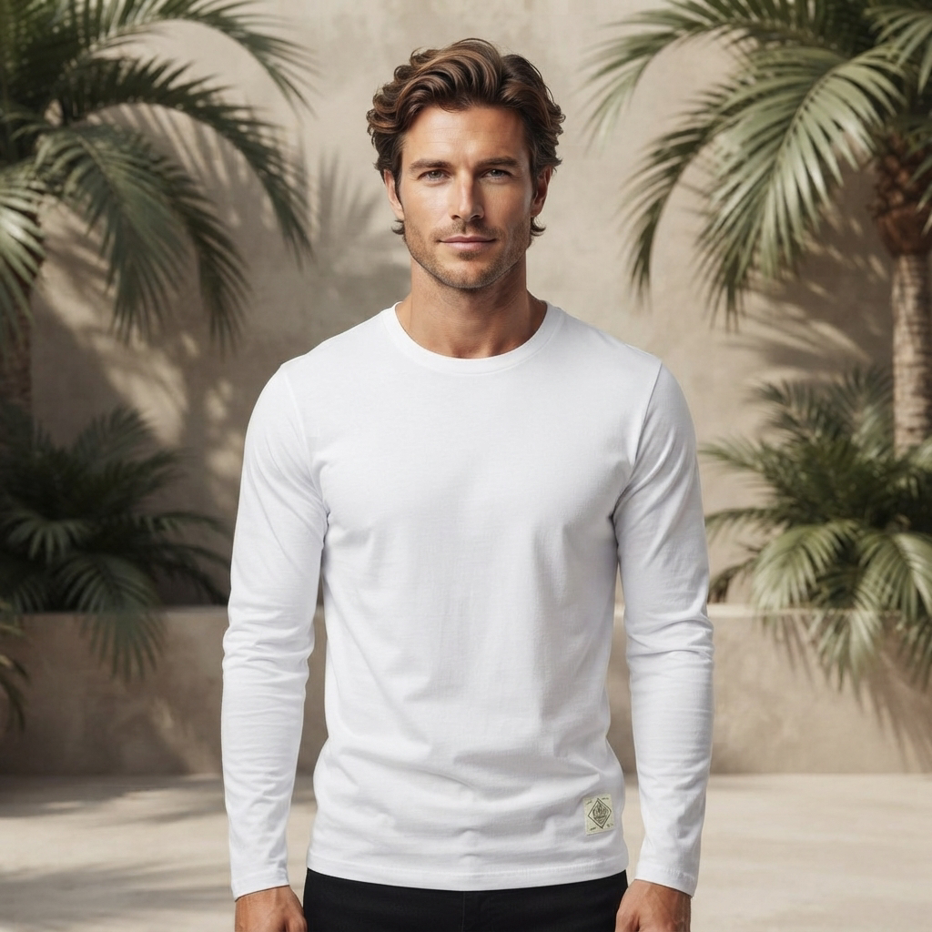 Nelson - Easygoing Round-Neck Shirt