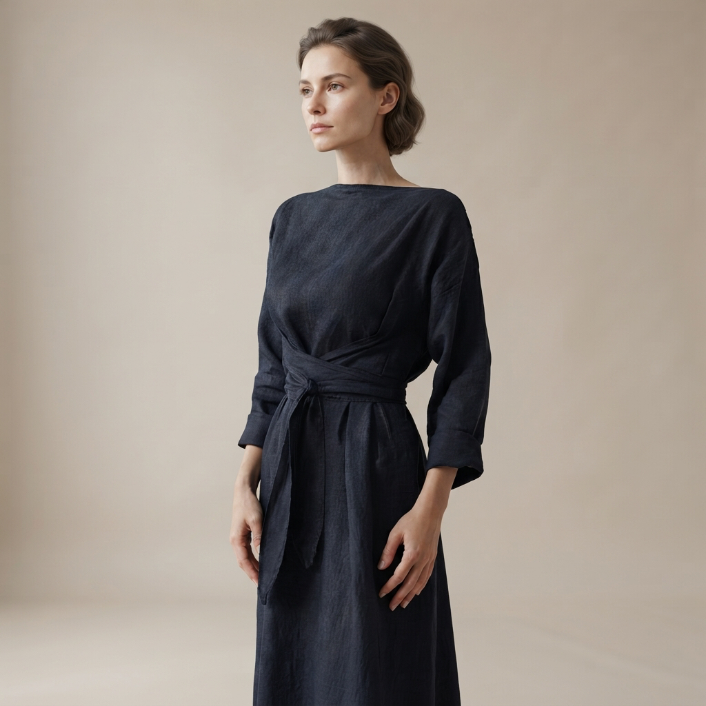 Ashlee - Breezy Tie-Up Loose Maxi Dress