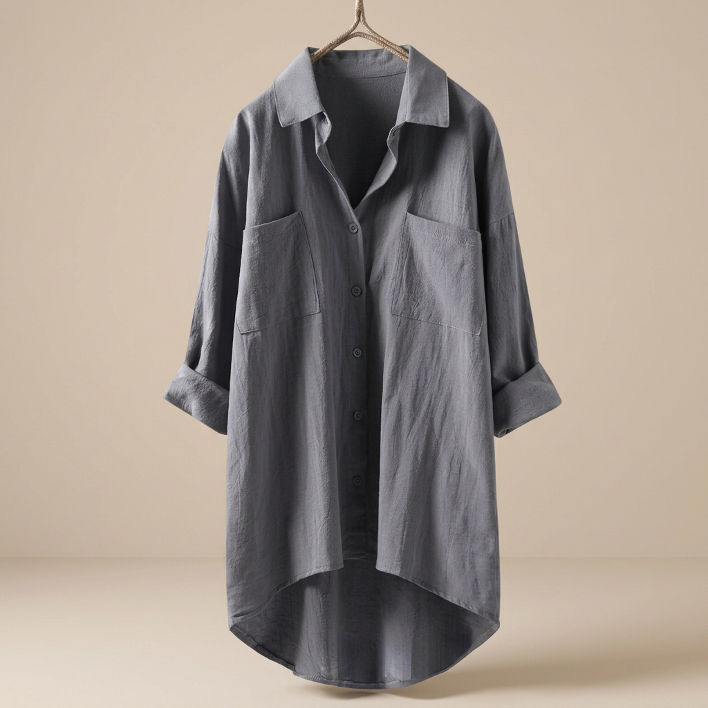 Jacient - Easygoing Fit Button-Down Shirt
