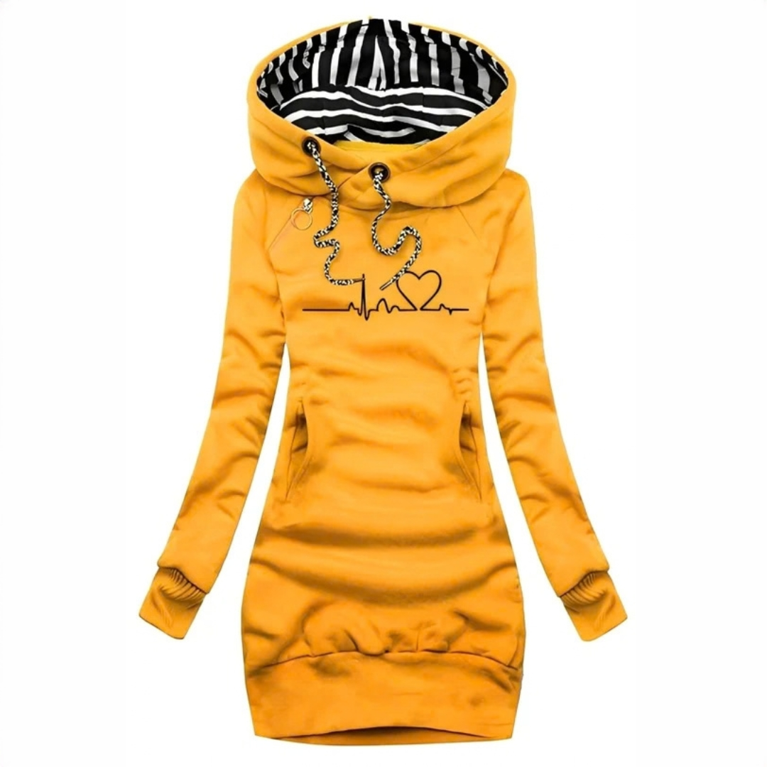 Jaidyn - Trendy hooded dress