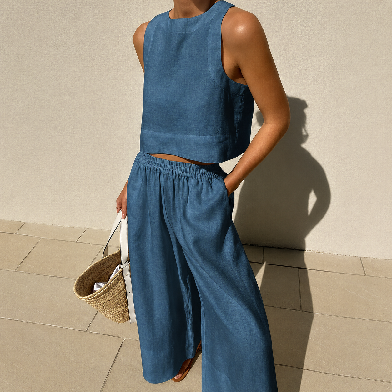 Thelma - Casual Easy Fit Pants Set
