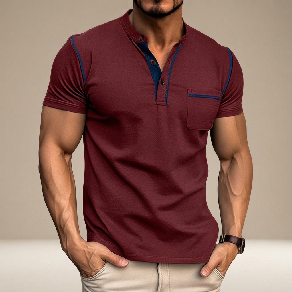 Jose - Relaxed Button Polo Shirt