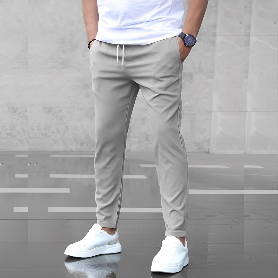 Aljure - Casual Slim-Fit Pants for Men