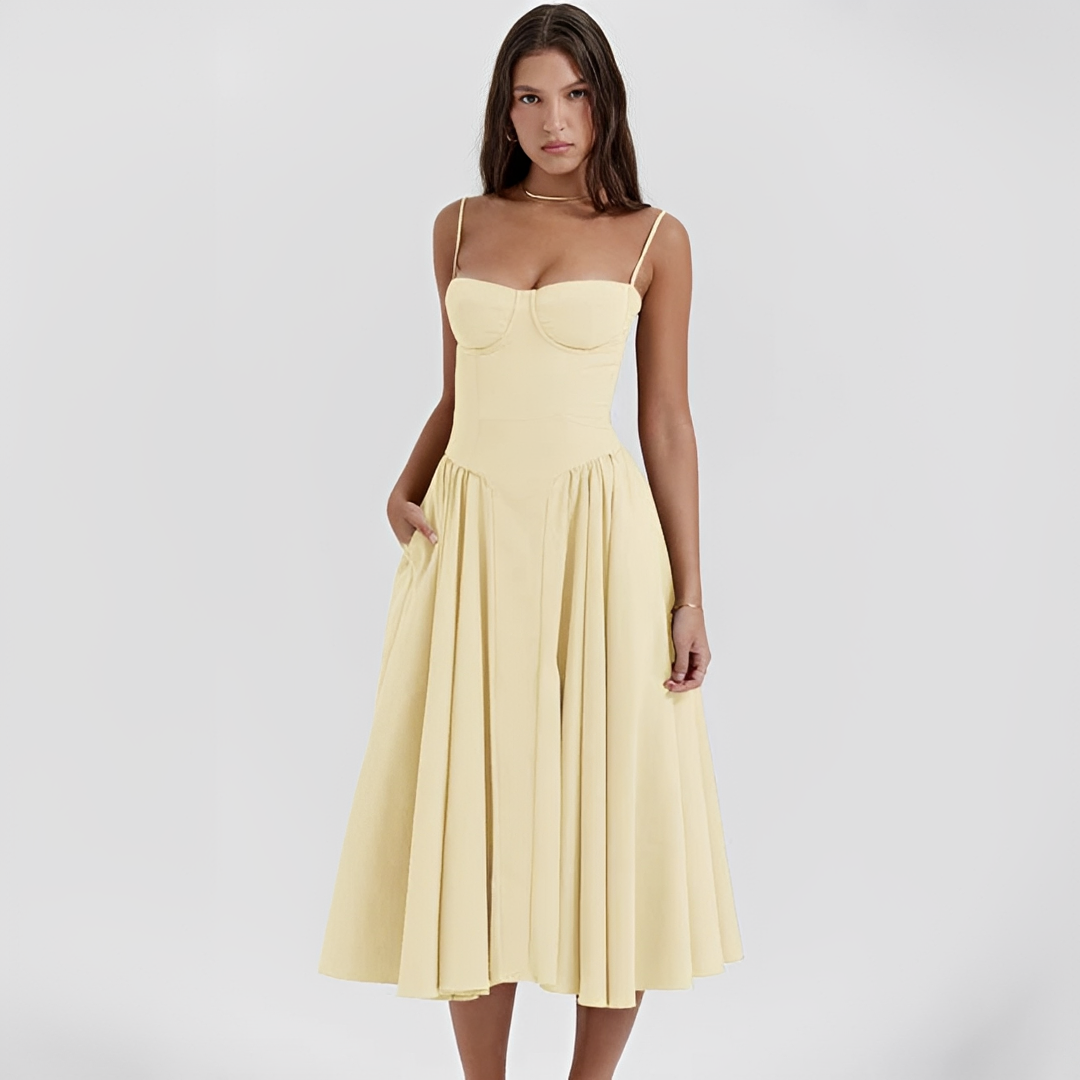 Michaela - Stylish and Sophisticated Midi Dress