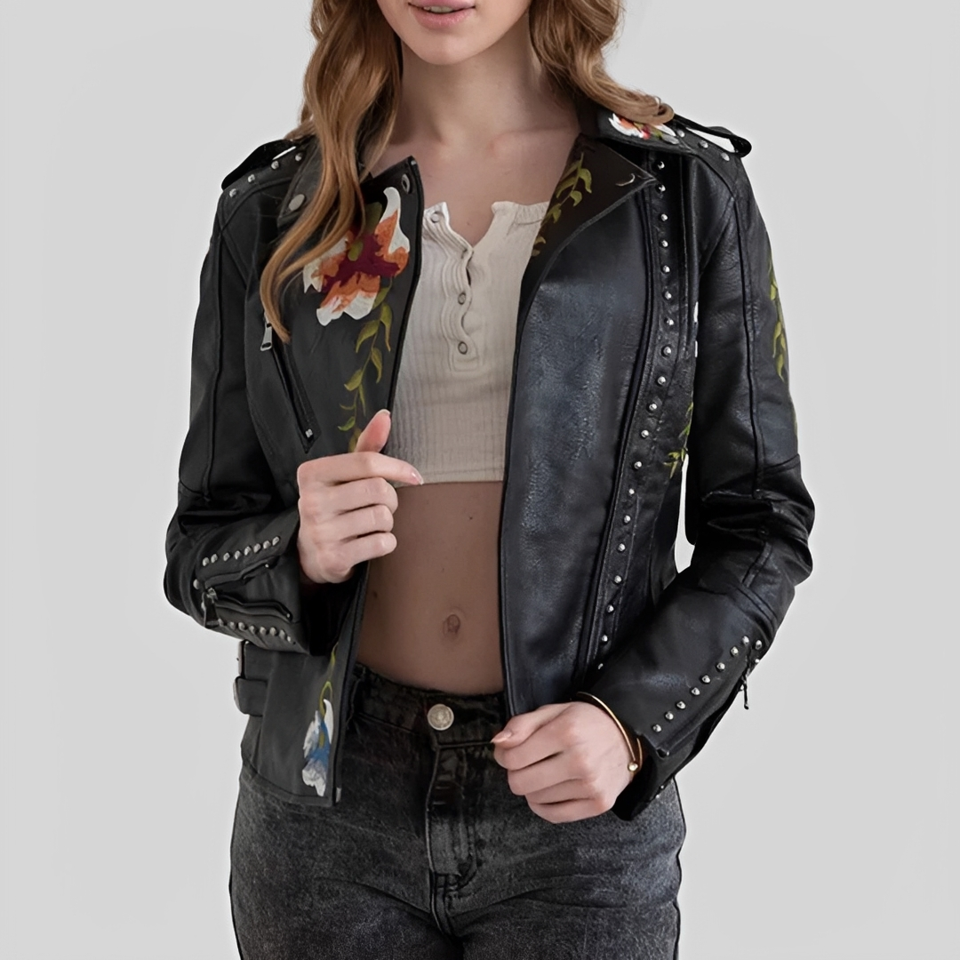 Zoey - Vintage Embroidered Jacket
