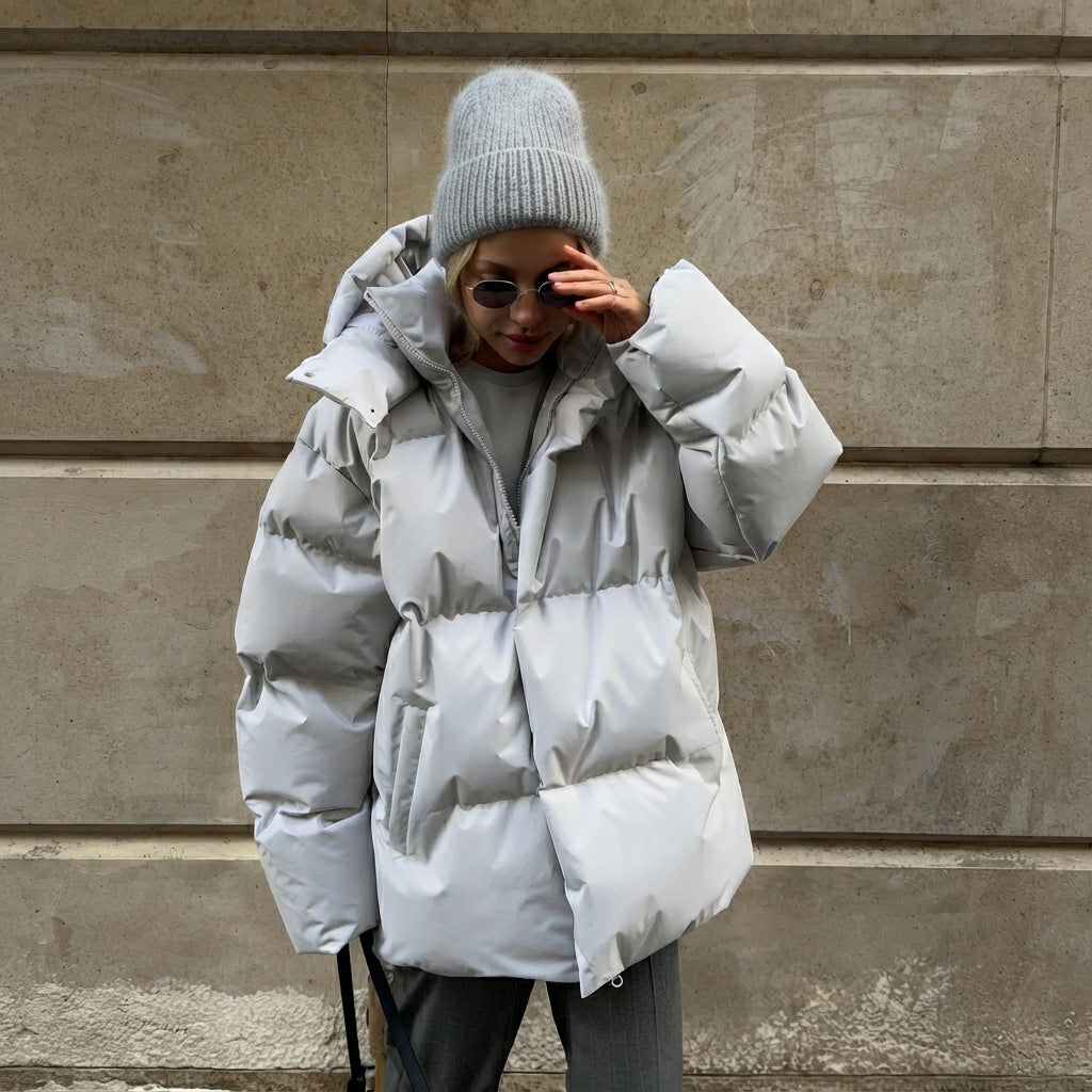 Natalia - Down Jacket with Hood for Women