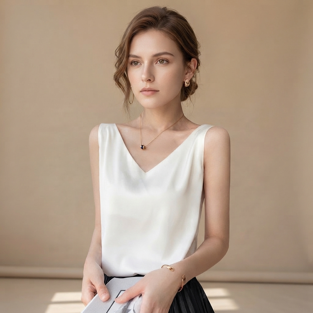 Trina - Stylish V-Neck Shirt