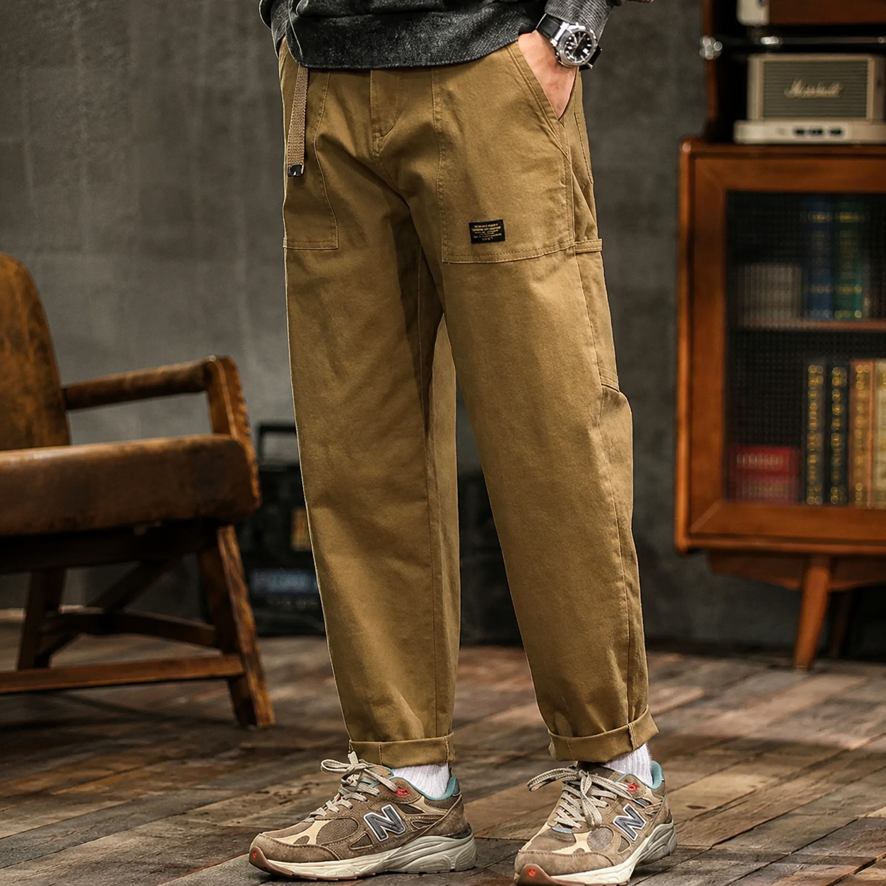 Clyde - Loose-Fit Vintage Style Trousers