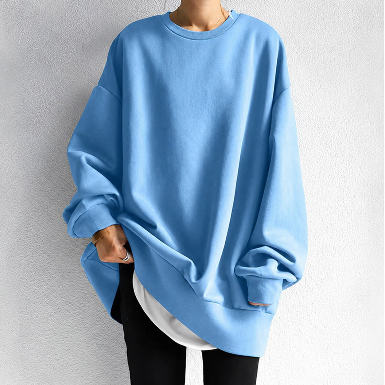 Leanne - Oversized Tunic Sweater