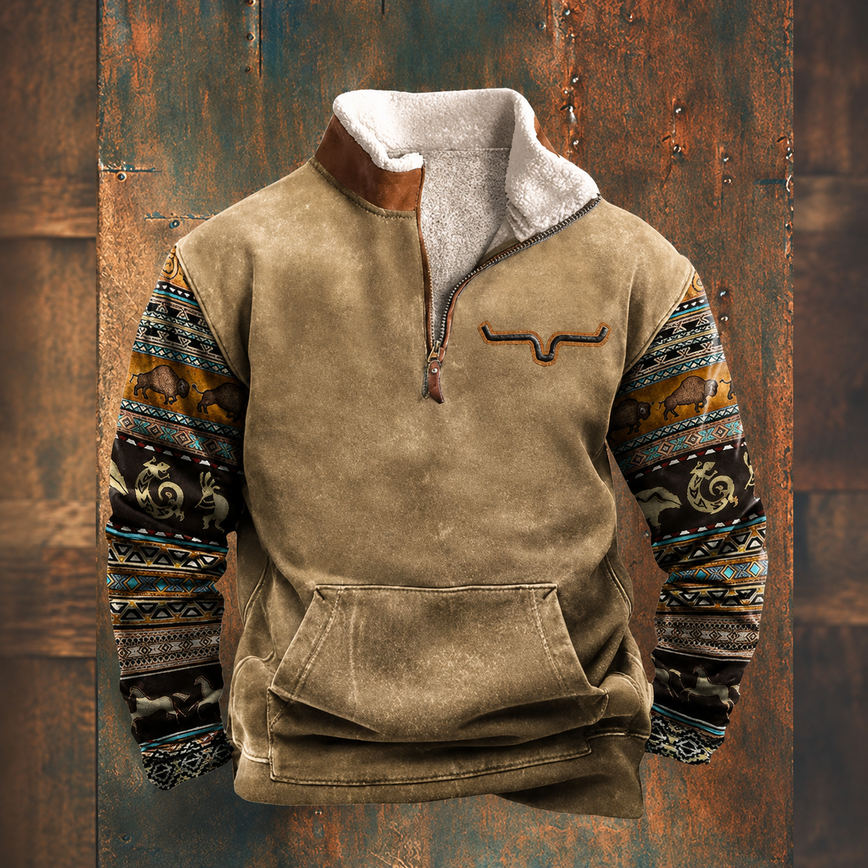Nathan - Half Zip Pullover Sweater