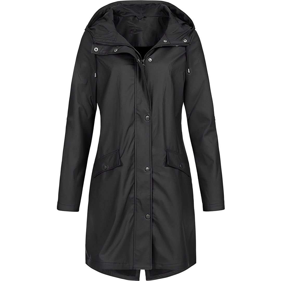 Fathia - Longline Rain Coat