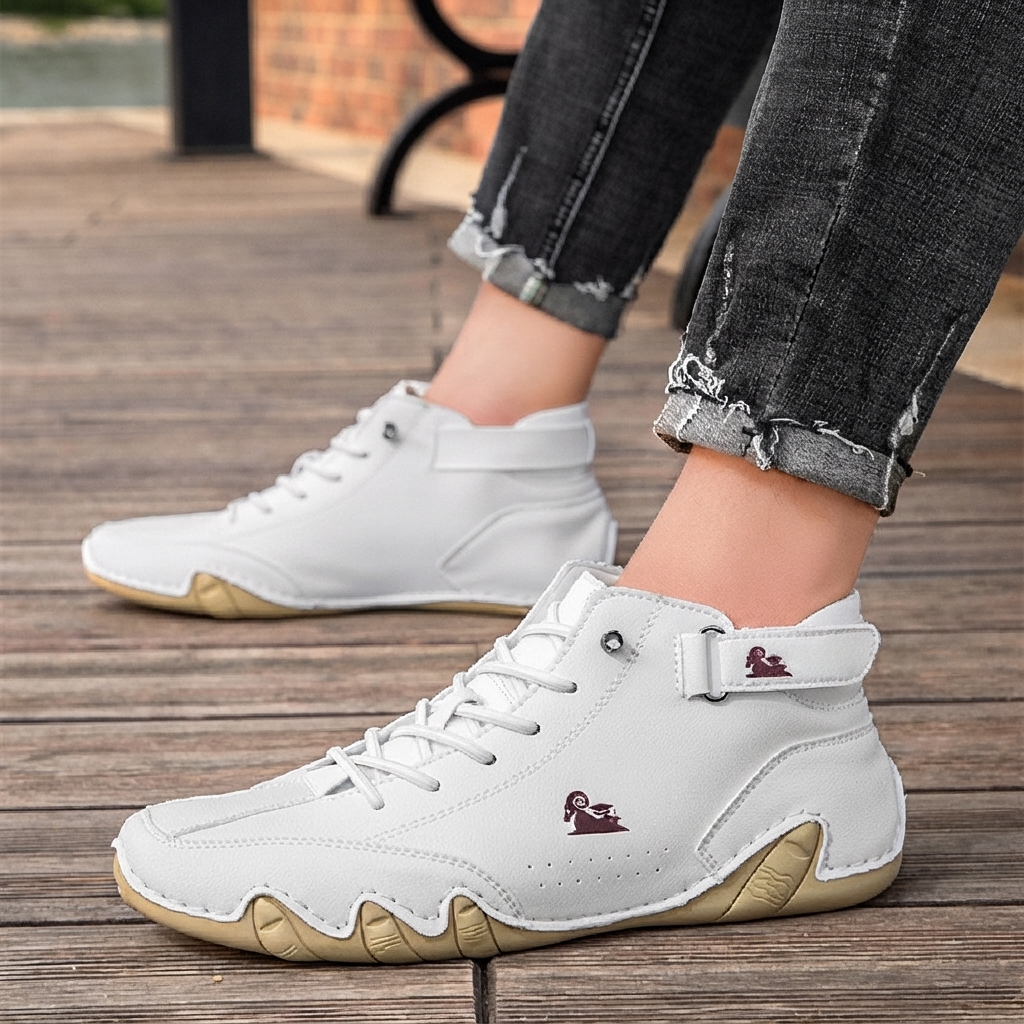 Shawn - Comfortable Lace-Up Casual Sneakers