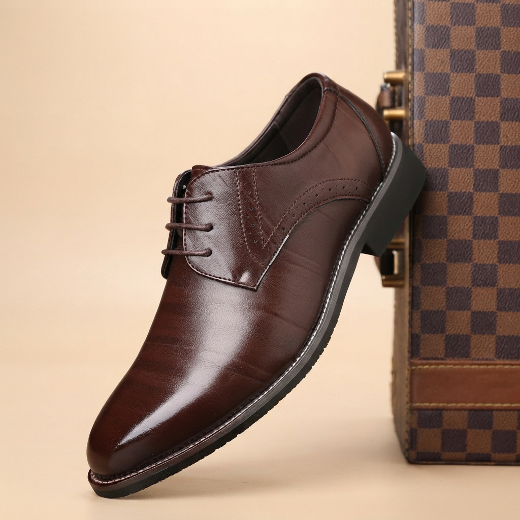 Tristan - Easy-to-Wear Formal Lace-Up Shoes