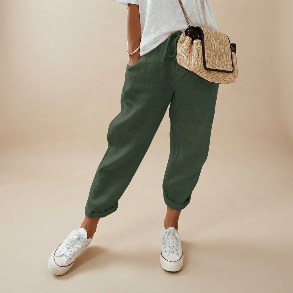 Elwyn - Breathable and Stretchy-Waist Pants