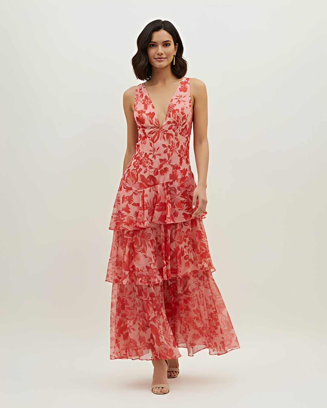 Analiza - Floral Sleeveless Maxi Dress