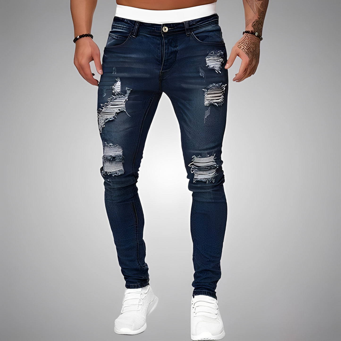 Bennie - Stylish Ripped Jeans