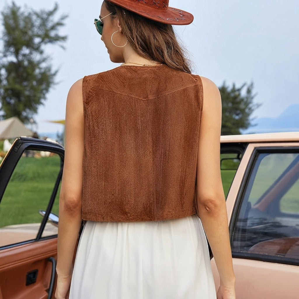 Gwyneth - Trendy and Chic Boho Vest