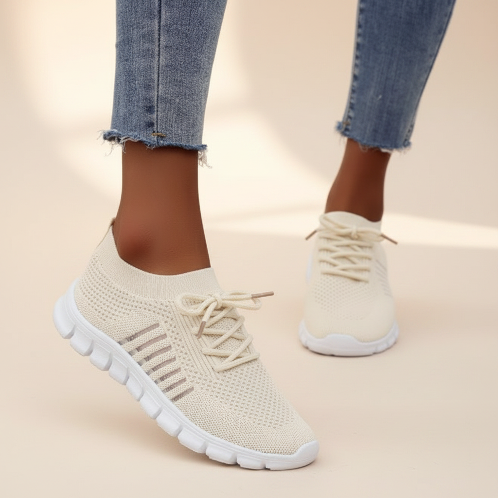 Vicky - Airy Lace-Up Sneakers