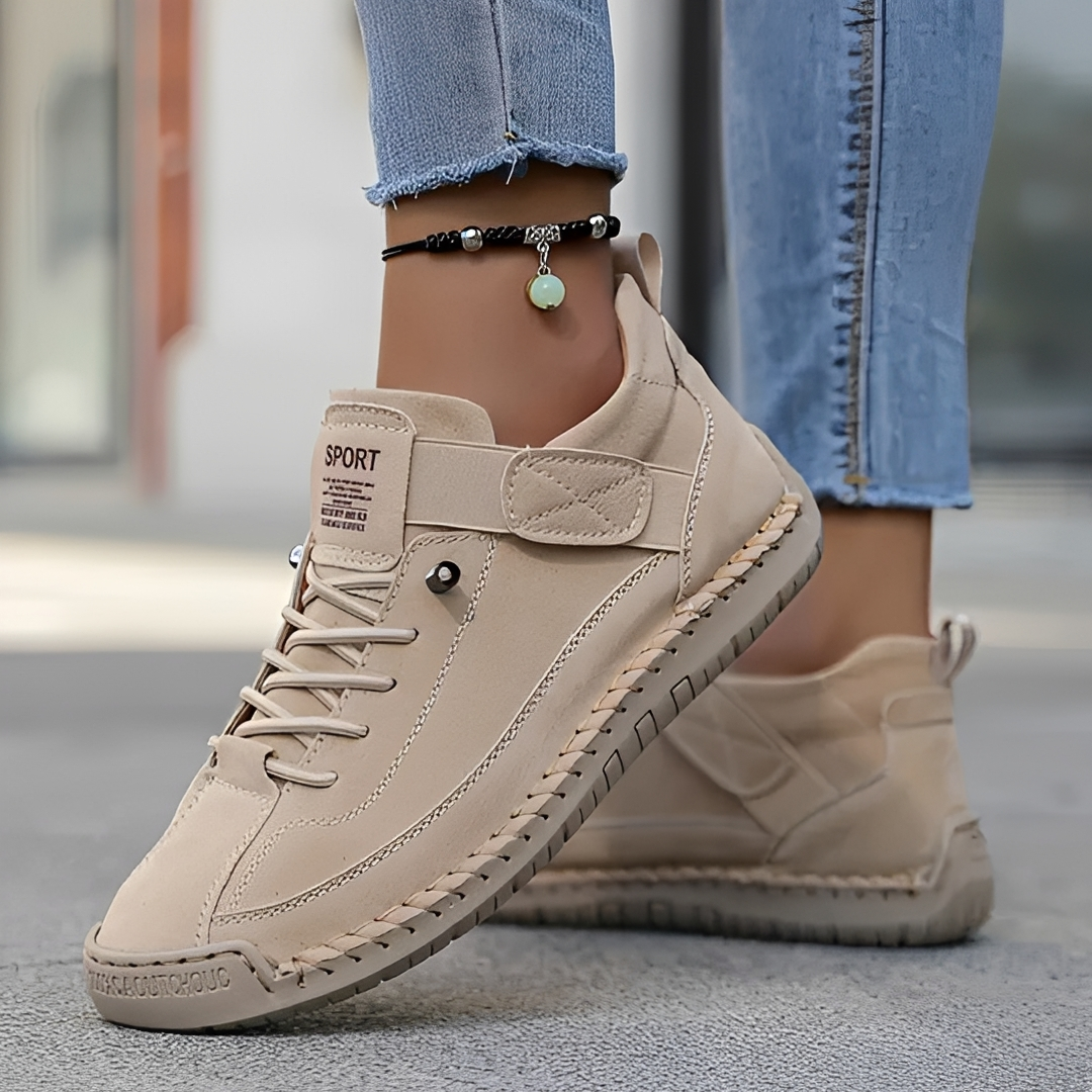 Jaynie - Trendy Stitched Sneakers
