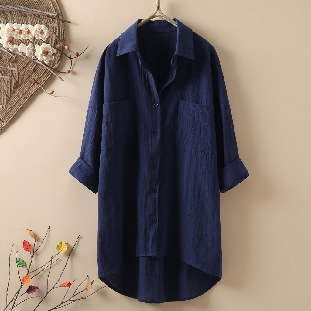 Jacient - Easygoing Fit Button-Down Shirt