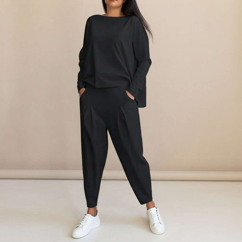 Emilyn - Casual Loose-Fit Pants Set