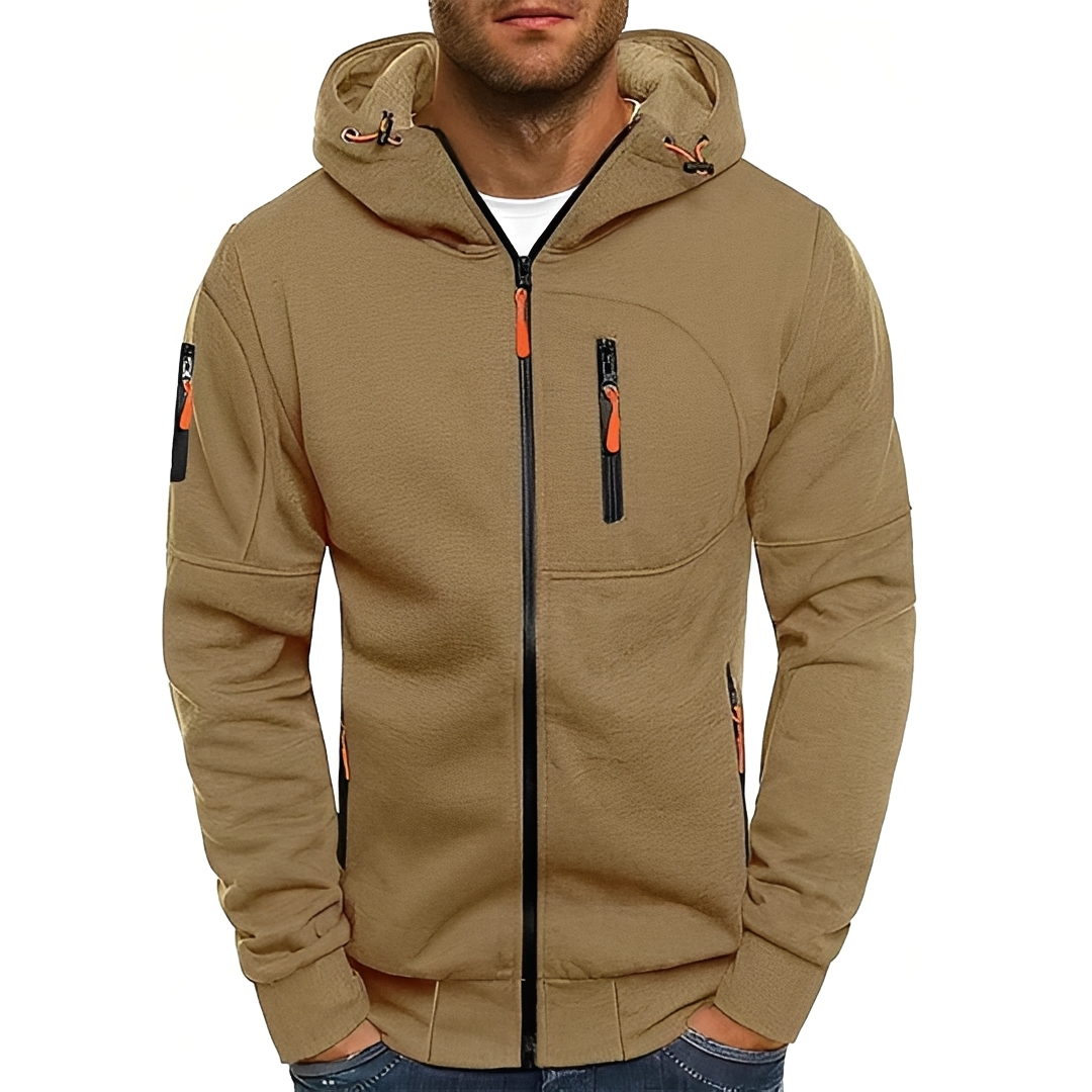 Damian - Cozy Zip-Up Hoodie