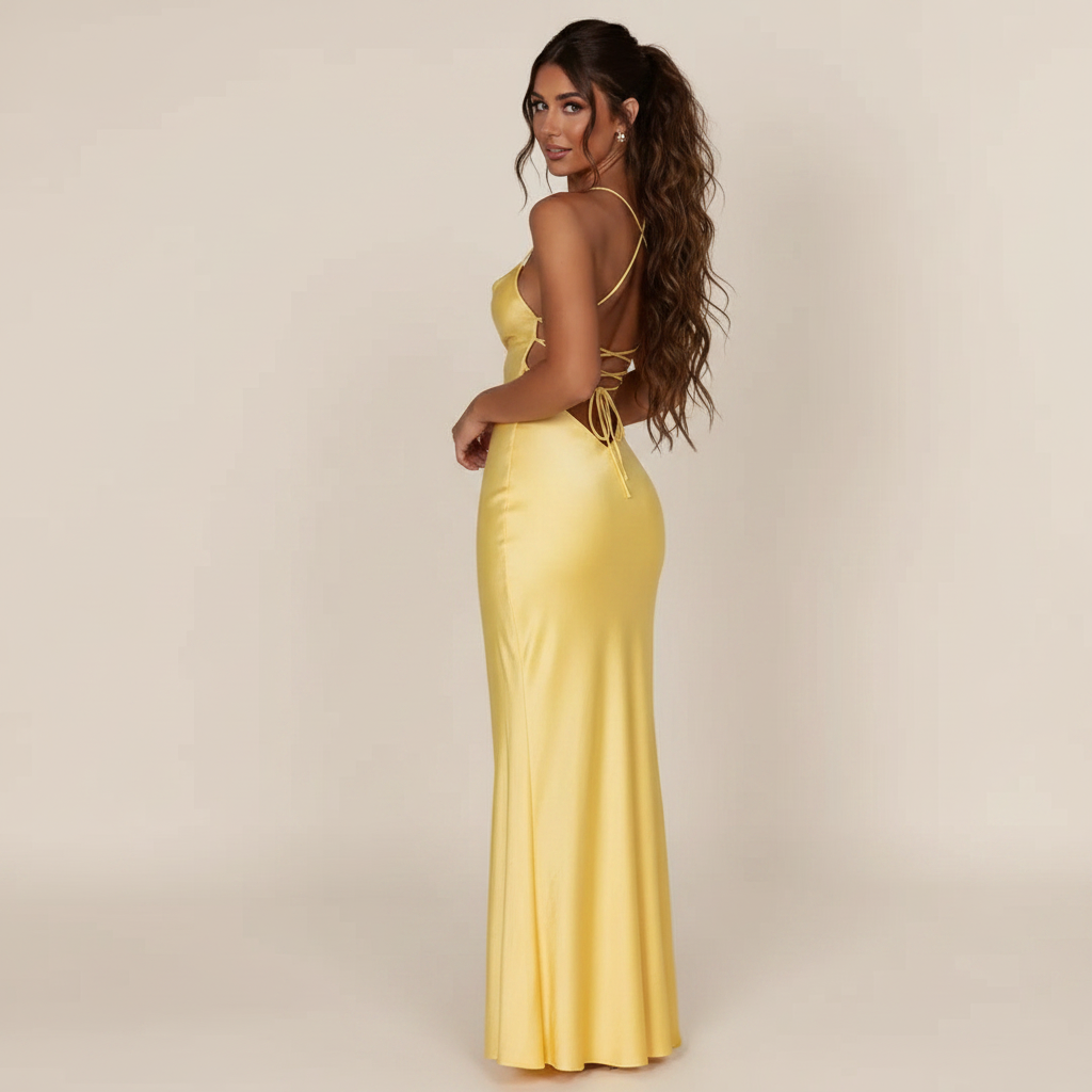 Meliva - Elegant and Flattering Maxi Dress