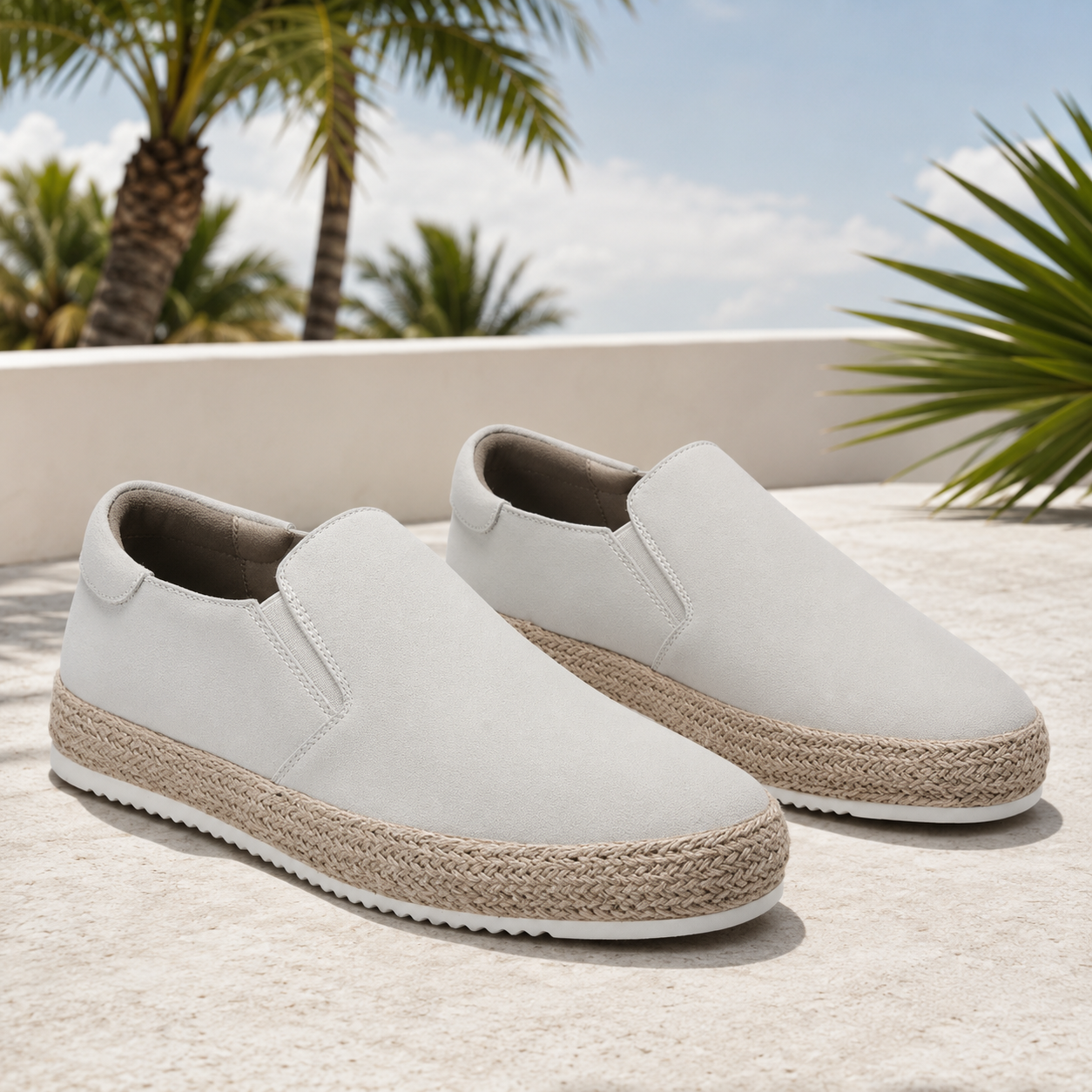Gareth - Casual Rounded-Toe Footwear