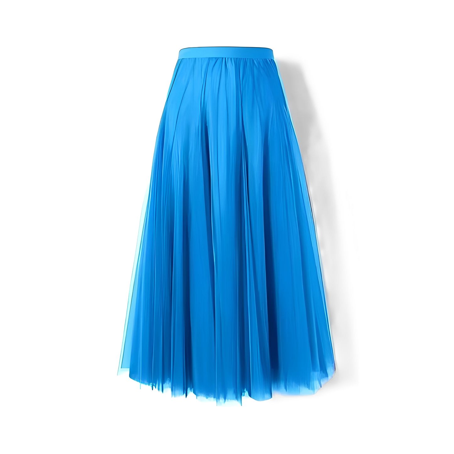 Maleah - Flowing, pleated midi skirt