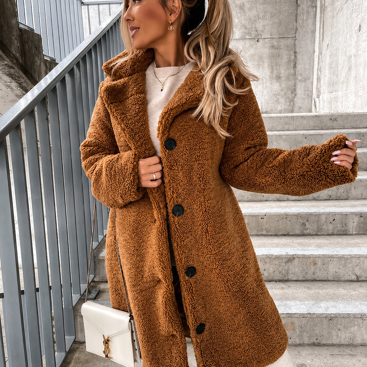 Deborah - Stylish Cozy Oversized Coat