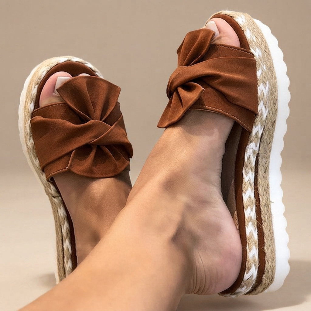 Claudia - Stylish Bow Knot Sandals