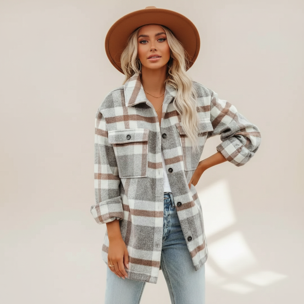 Mailys - Cozy Button Shirt