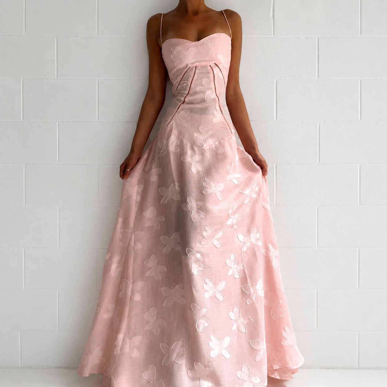 Sandra - Stylish Slim Fit Maxi Dress