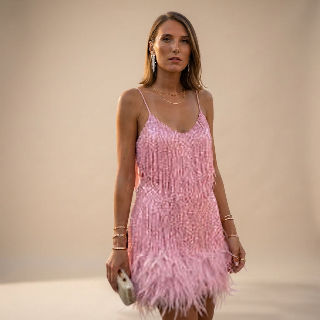 Caryl - Stylish and Sophisticated Short Dress