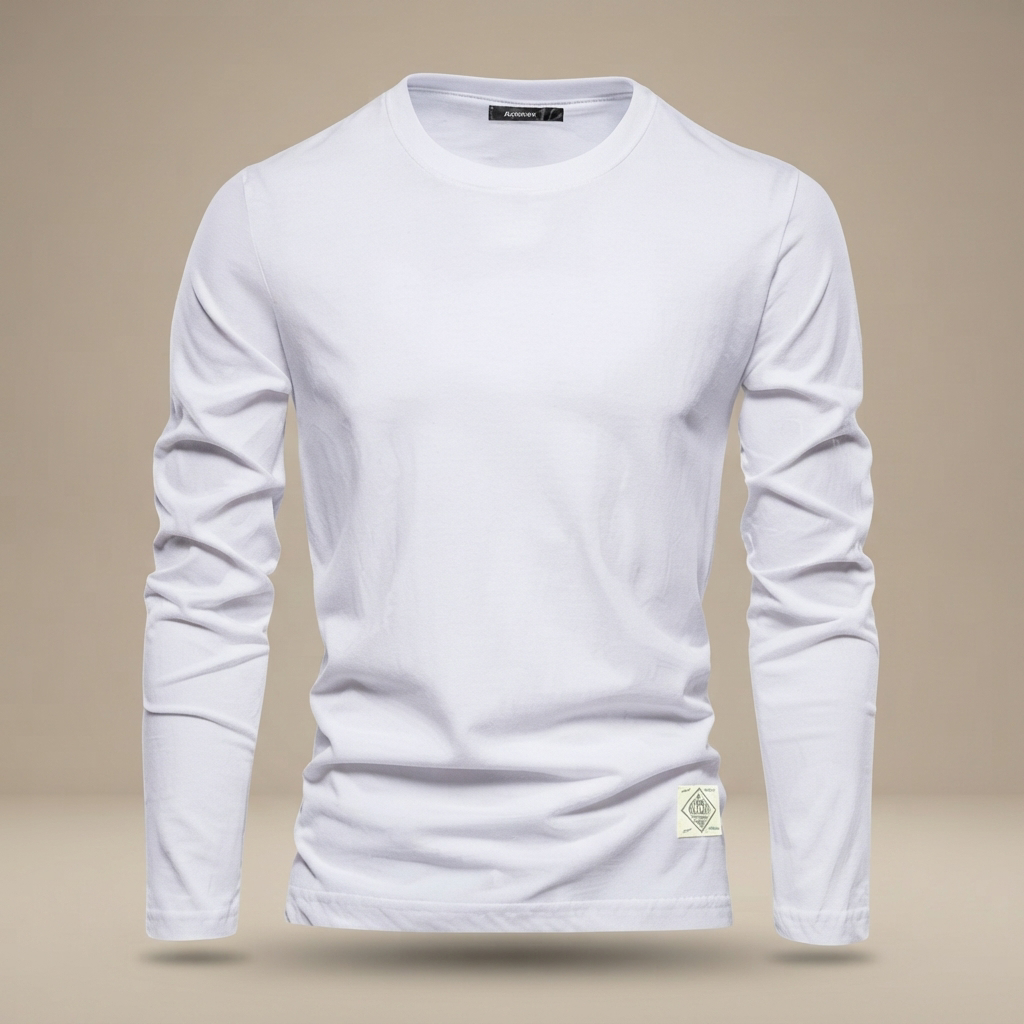 Nelson - Easygoing Round-Neck Shirt