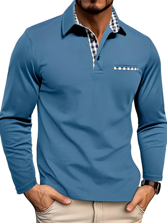 Reese - Long Sleeve Polo Shirt
