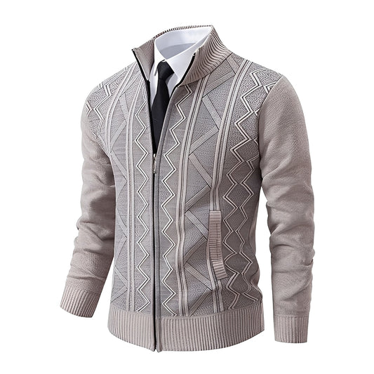 Douglas - Full Zip Cardigan Sweater