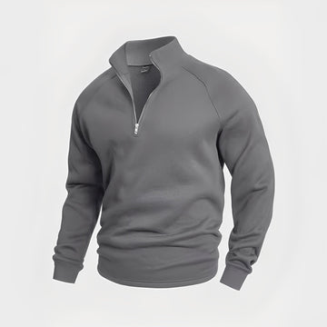 Wiley - Cozy men's zip-up sweater
