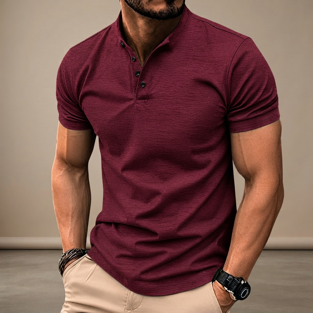 Vernon - Classic and Cozy Polo Shirt