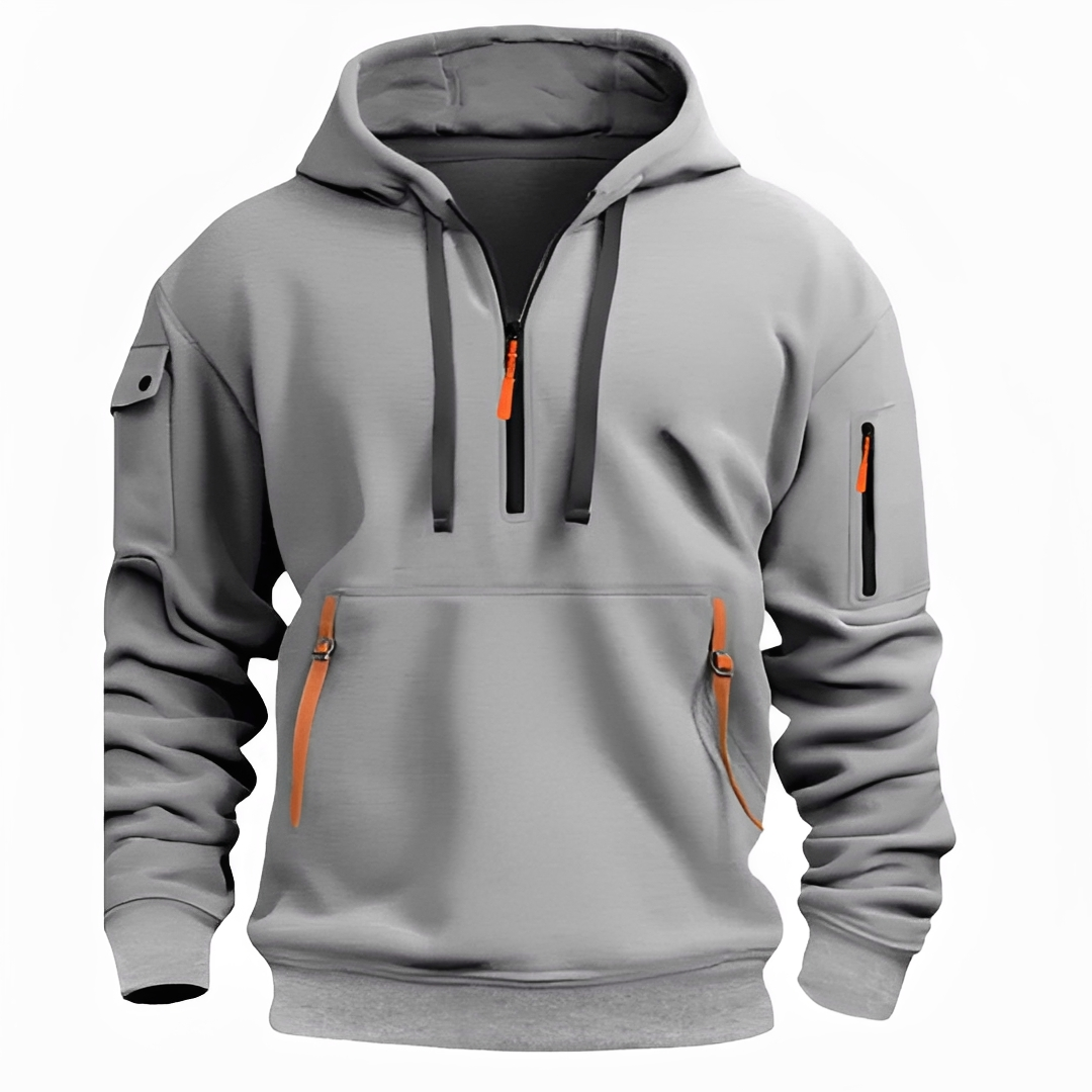 Zilton - Cozy Half Zip Hoodie