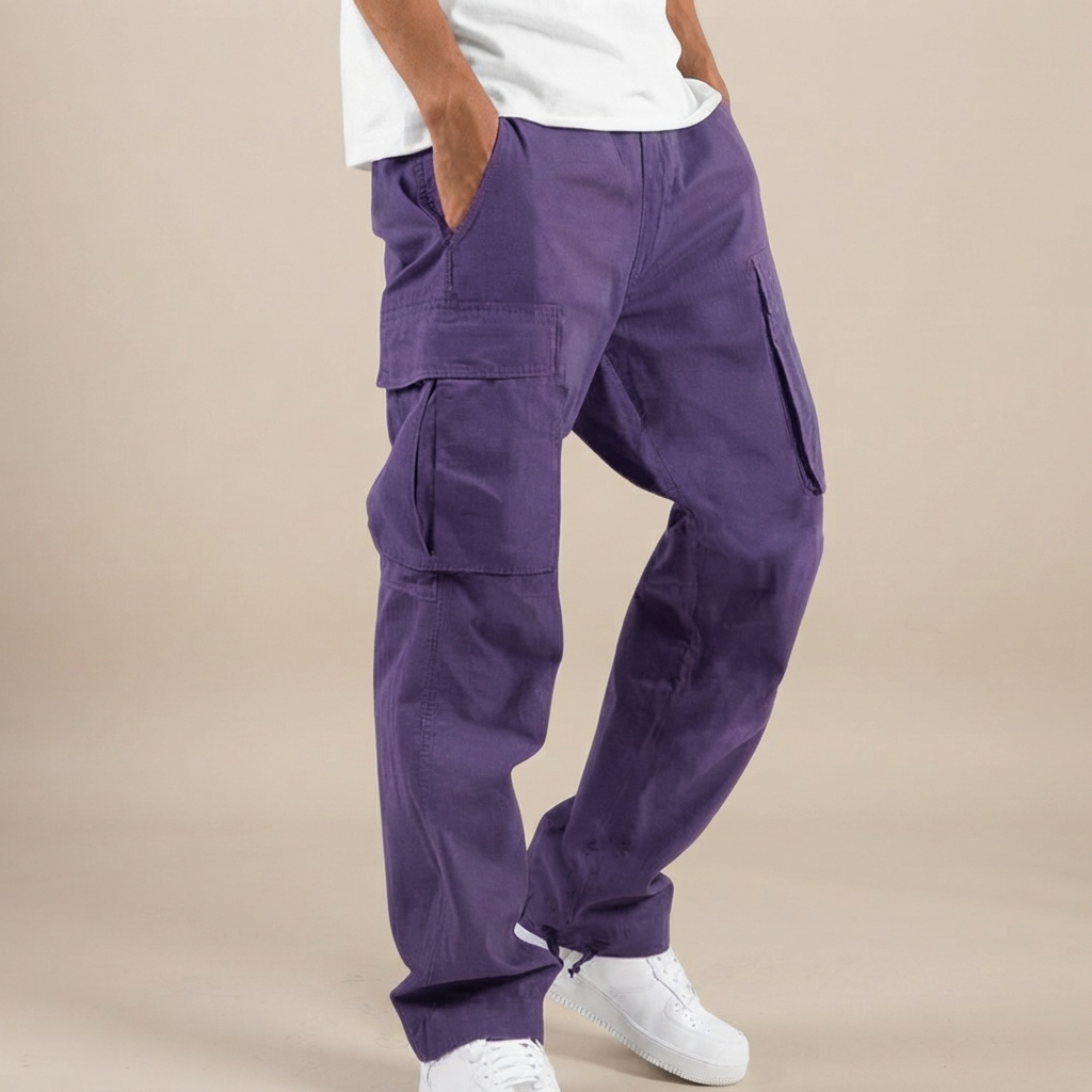 Darren - Cozy Cargo Pants