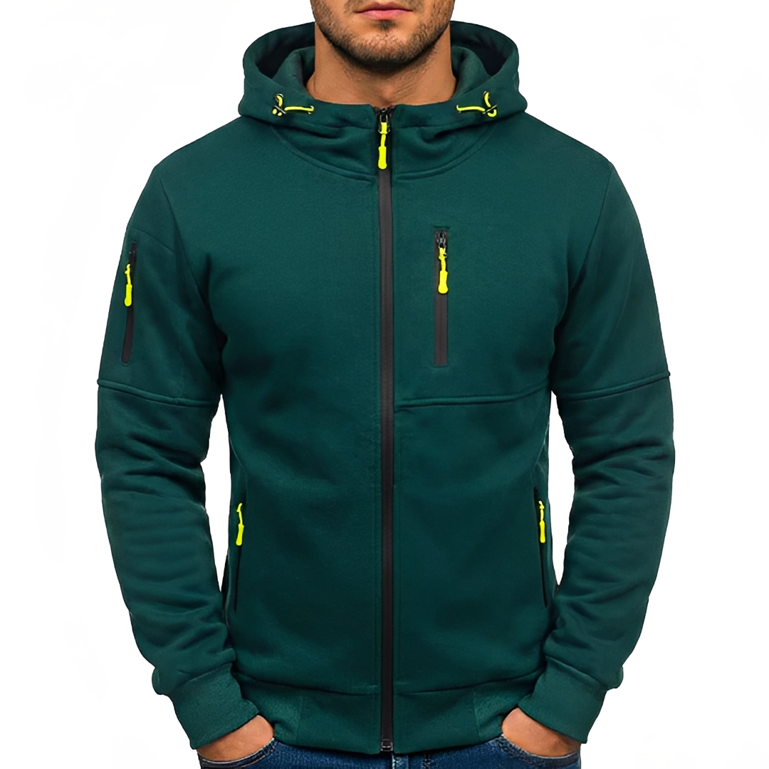 Damian - Cozy Zip-Up Hoodie