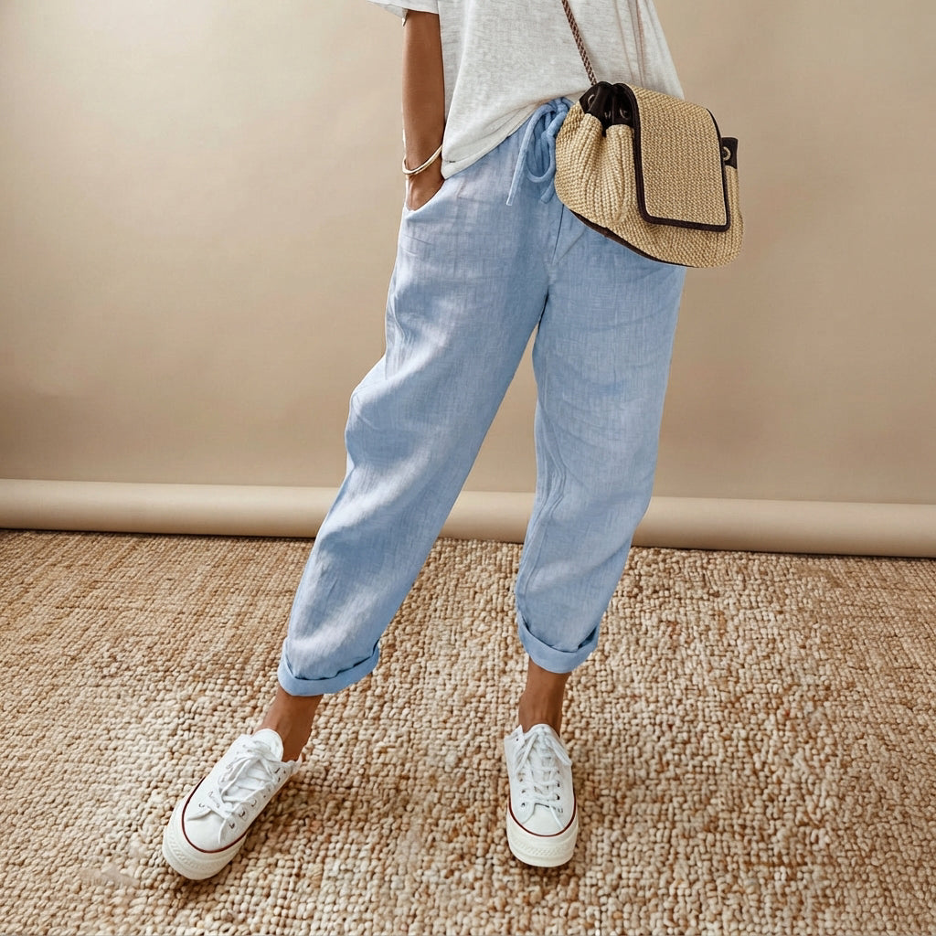 Elwyn - Breathable and Stretchy-Waist Pants
